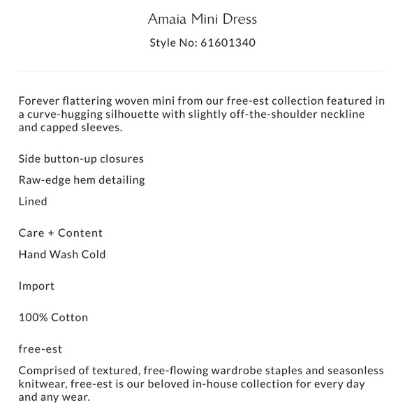 Free People Amaia Cotton Mini Dress in Blue - Picture 10 of 10